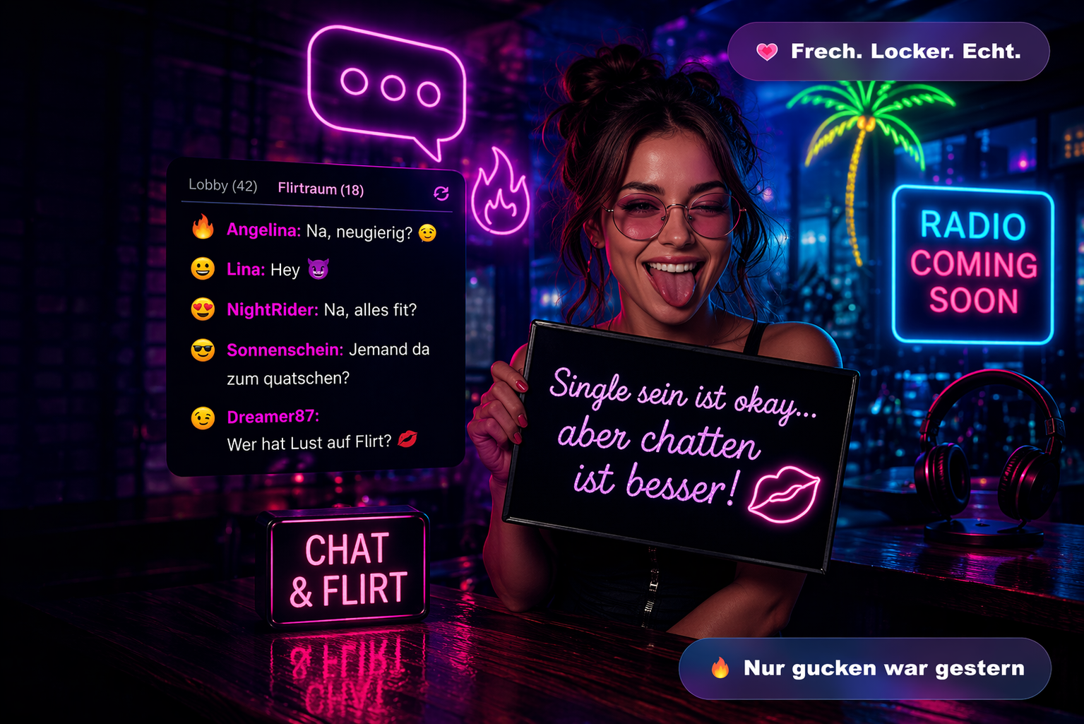 Plauderinsel Chat & Flirt